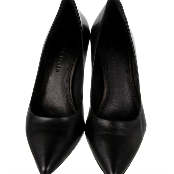 Veronica Beard Leather Pumps - Picture 3 of 6